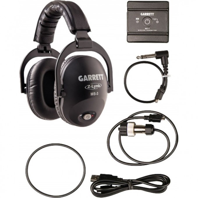 Комплект беспроводные наушники GARRETT MS-3 + беспроводной модуль для наушников GARRETT Z-LYNK WIRELESS KIT 1627720